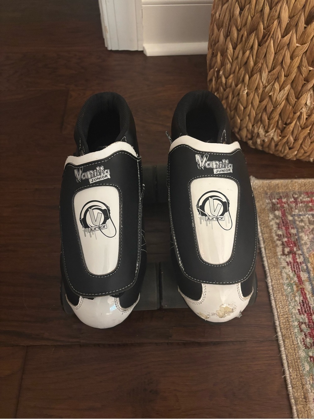 Black and White Roller Skates